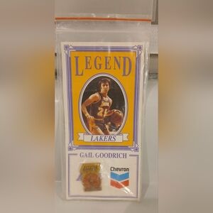 Vintage Lakers Legend Gail Goodrich Pin